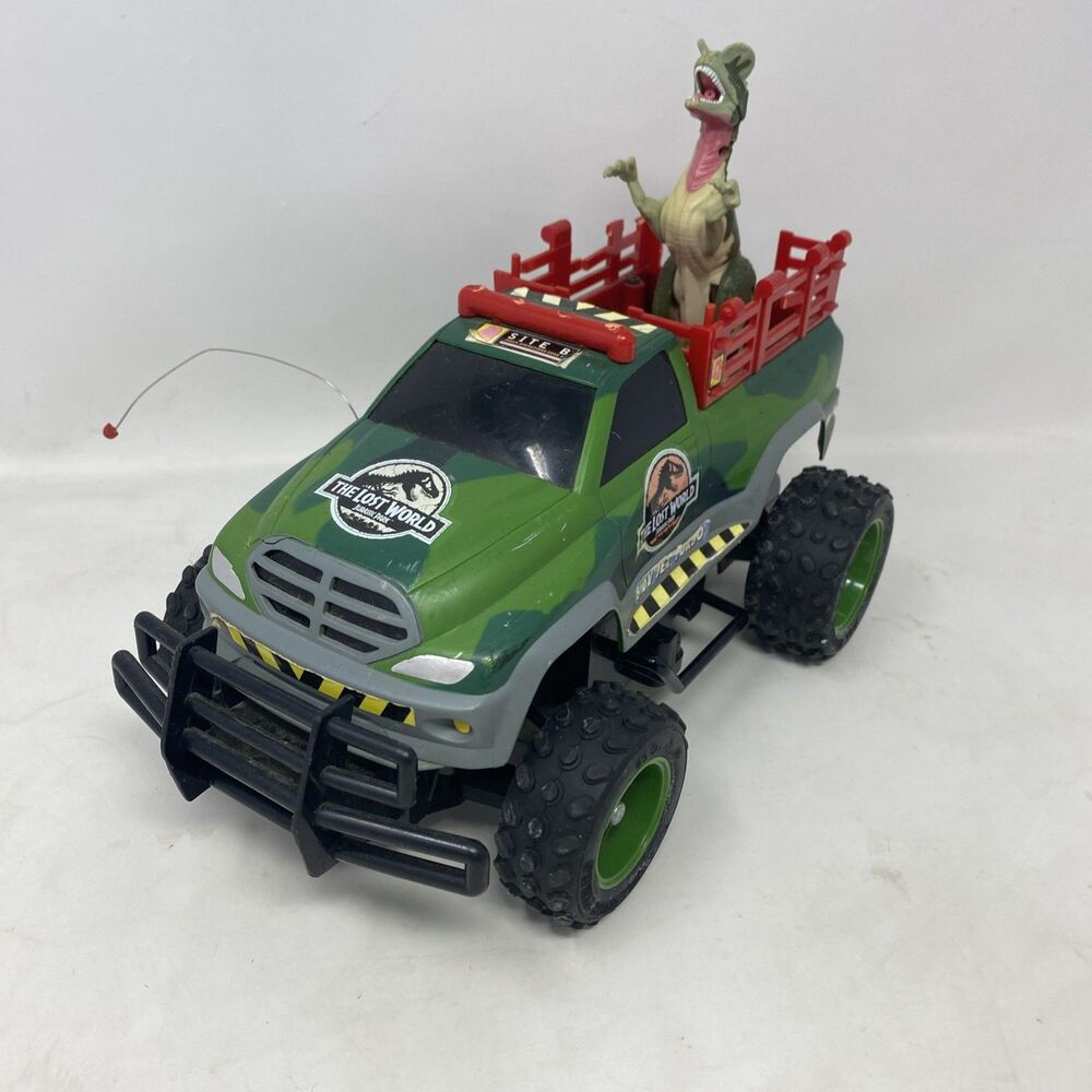 The Lost World Jurassic Park TYCO RC Car Spitting Dilophosaurus For Parts